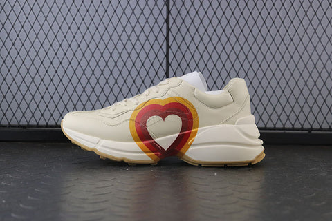 Gucci Rhyton sneaker with love
